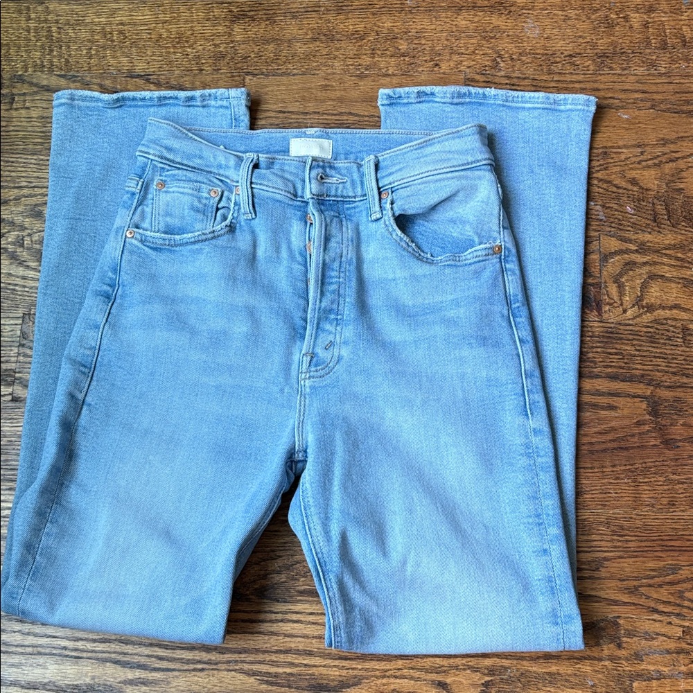 MOTHER Jeans | Tripper Ankle in Cat Daddy Wash